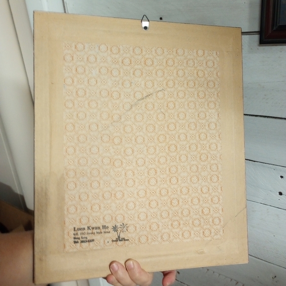 MCM 3D Wood Art- Woman carrying Baskets and Woman with Child Framed Wall Art - Picture 8 of 12